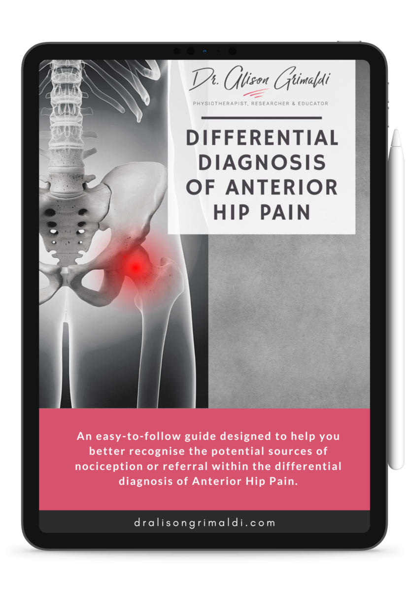 Non-surgical options for management of hip osteoarthritis: An ...