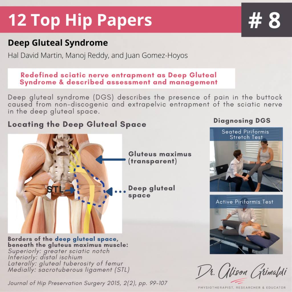 8 of 12 Top Hip Papers Deep Gluteal Syndrome