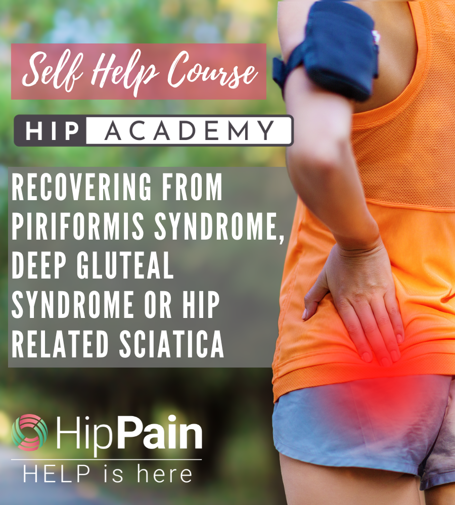Hip Academy | Recovering from Piriformis Syndrome, Deep Gluteal Syndrome or Hip Related Sciatica