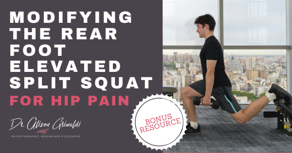 Modifying Moves - The Split Squat Jump