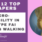 Hip micro-instability in cam-type FAI during walking