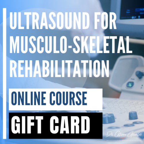 Gift Card - Introduction to Musculoskeletal Ultrasound (Online Course)