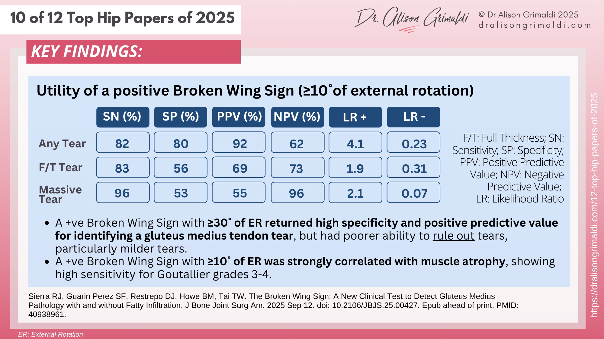 10 of 12 Top Hip Papers of 2025
