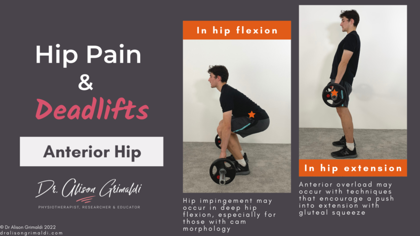 Modifying Deadlifts for Hip Pain | Dr Alison Grimaldi