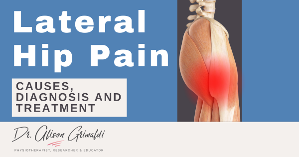 Have hip bursitis or lateral hip pain? Try this 