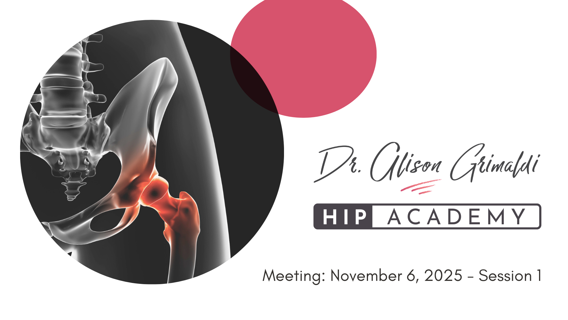 November 25_6am_HA Meeting Hip Academy Meeting 24: November 2025 - Member Case Sharing Event (Session 1)