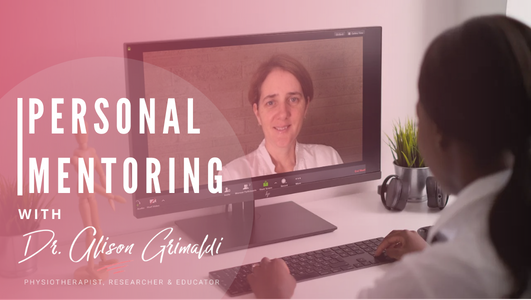 Personal Mentoring - Alison Grimaldi