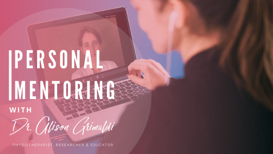 Personal Mentoring Thumbnail_Dr Alison Grimaldi